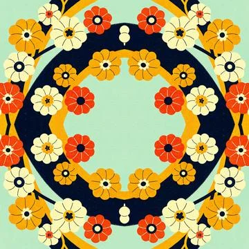 Seamless vector pattern. background texture in geometric ornamental style. Stock Illustration