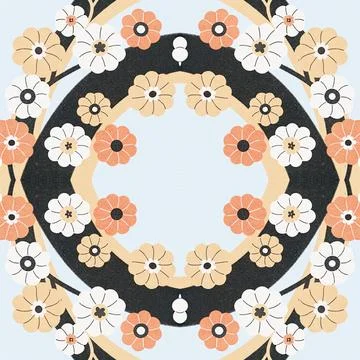 Seamless vector pattern. background texture in geometric ornamental style. Stock Illustration