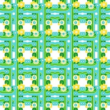 Seamless vector pattern. background texture in geometric ornamental style. Stock Illustration