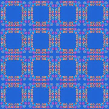 Seamless vector pattern. background texture in geometric ornamental style. Stock Illustration