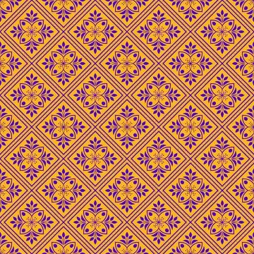 Seamless vector pattern. background texture in geometric ornamental style. Stock Illustration