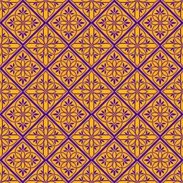 Seamless vector pattern. background texture in geometric ornamental style. Stock Illustration