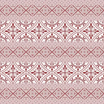 Seamless vector pattern. background texture in geometric ornamental style. Stock-Illustration