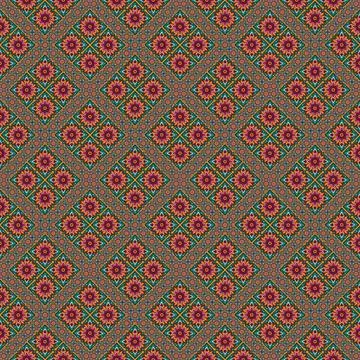Seamless vector pattern. background texture in geometric ornamental style. Stock Illustration