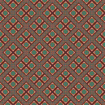 Seamless vector pattern. background texture in geometric ornamental style. Stock Illustration