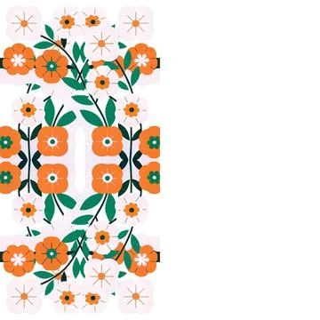 Seamless vector pattern. background texture in geometric ornamental style. Stock Illustration