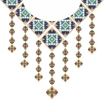 Seamless vector pattern. background texture in geometric ornamental style. Stock Illustration