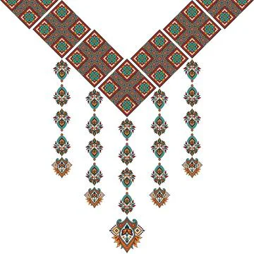 Seamless vector pattern. background texture in geometric ornamental style. Stock-Illustration