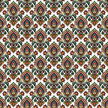 Seamless vector pattern. background texture in geometric ornamental style. Stock Illustration