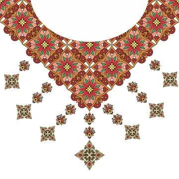 Seamless vector pattern. background texture in geometric ornamental style. Stock Illustration