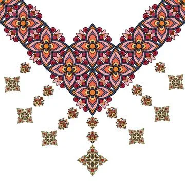 Seamless vector pattern. background texture in geometric ornamental style. Stock Illustration