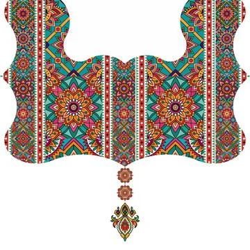 Seamless vector pattern. background texture in geometric ornamental style. Illustrazione stock