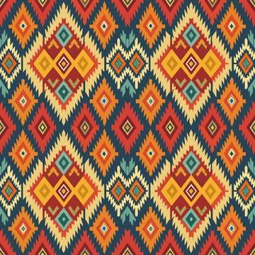 Seamless vector pattern. background texture in geometric ornamental style. Stock Illustration