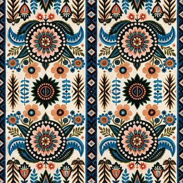 Seamless vector pattern. background texture in geometric ornamental style. Illustrazione stock