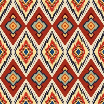 Seamless vector pattern. background texture in geometric ornamental style. Stock Illustration