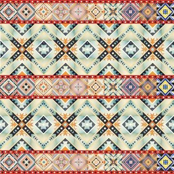 Seamless vector pattern. background texture in geometric ornamental style. Stock Illustration