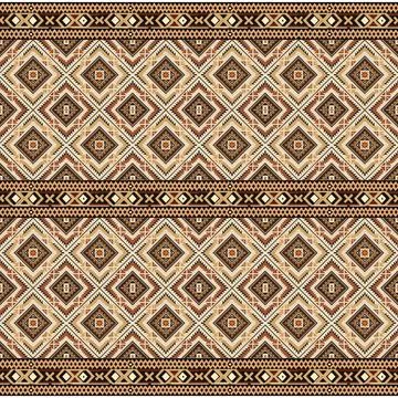 Seamless vector pattern. background texture in geometric ornamental style. Stock Illustration