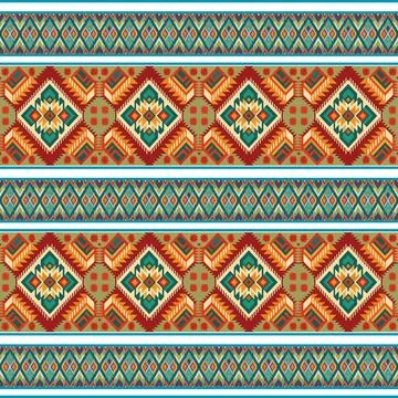 Seamless vector pattern. background texture in geometric ornamental style. Stock Illustration