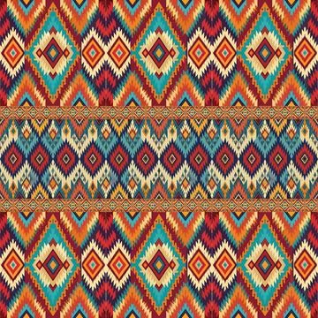 Seamless vector pattern. background texture in geometric ornamental style. Stock Illustration