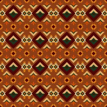 Seamless vector pattern. background texture in geometric ornamental style. Stock Illustration