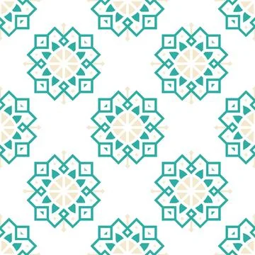 Seamless vector pattern. background texture in geometric ornamental style. Stock Illustration