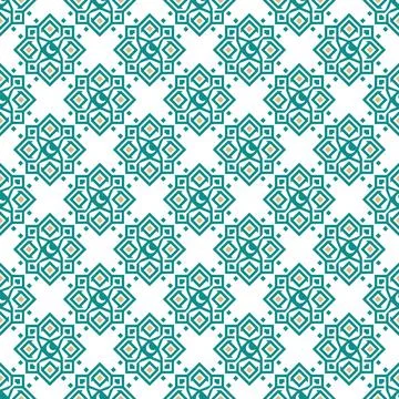 Seamless vector pattern. background texture in geometric ornamental style. Illustrazione stock