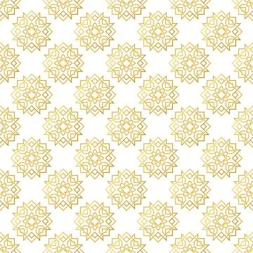 Seamless vector pattern. background texture in geometric ornamental style. Stock Illustration