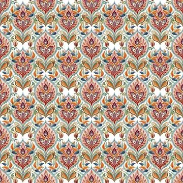 Seamless vector pattern. background texture in geometric ornamental style. Stock Illustration