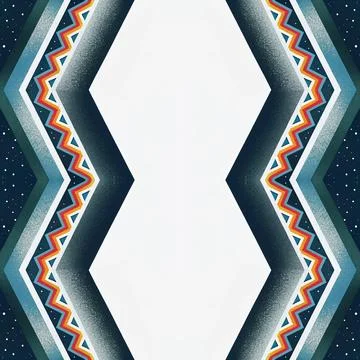 Seamless vector pattern. background texture in geometric ornamental style. Illustrazione stock