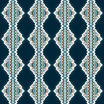 Seamless vector pattern. background texture in geometric ornamental style. Stock Illustration