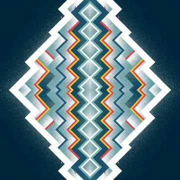 Seamless vector pattern. background texture in geometric ornamental style. Stock-Illustration