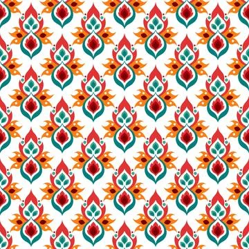 Seamless vector pattern. background texture in geometric ornamental style. Stock Illustration