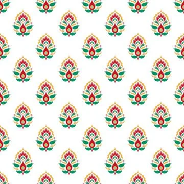 Seamless vector pattern. background texture in geometric ornamental style. Stock Illustration