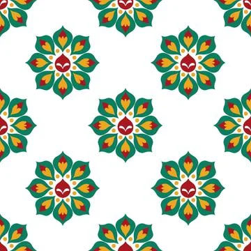 Seamless vector pattern. background texture in geometric ornamental style. Stock Illustration