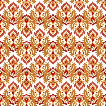 Seamless vector pattern. background texture in geometric ornamental style. Stock Illustration