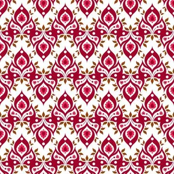 Seamless vector pattern. background texture in geometric ornamental style. Stock Illustration