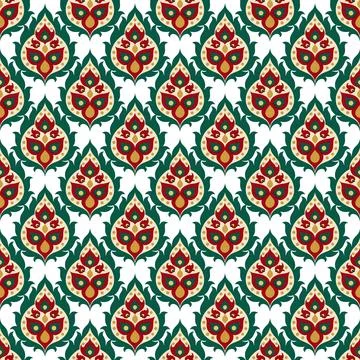 Seamless vector pattern. background texture in geometric ornamental style. Stock Illustration