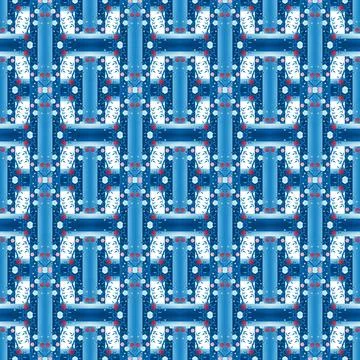 Seamless vector pattern. background texture in geometric ornamental style. Stock Illustration