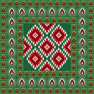 Seamless vector pattern. background texture in geometric ornamental style. Stock-Illustration