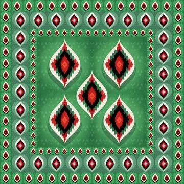 Seamless vector pattern. background texture in geometric ornamental style. Illustrazione stock