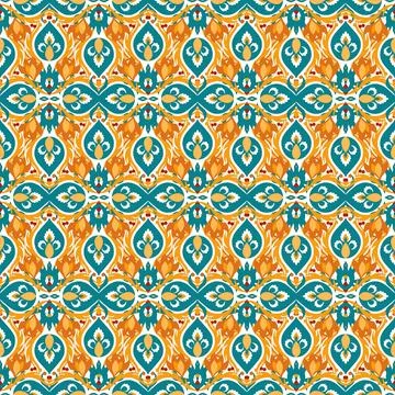 Seamless vector pattern. background texture in geometric ornamental style. Stock Illustration