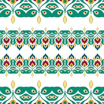 Seamless vector pattern. background texture in geometric ornamental style. Stock Illustration