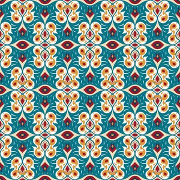 Seamless vector pattern. background texture in geometric ornamental style. Stock Illustration