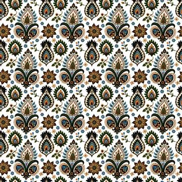 Seamless vector pattern. background texture in geometric ornamental style. Stock Illustration