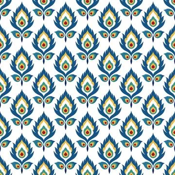 Seamless vector pattern. background texture in geometric ornamental style. Illustrazione stock