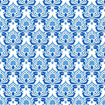 Seamless vector pattern. background texture in geometric ornamental style. Stock Illustration