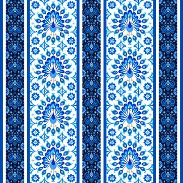 Seamless vector pattern. background texture in geometric ornamental style. Stock Illustration
