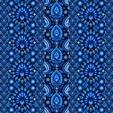 Seamless vector pattern. background texture in geometric ornamental style. Stock Illustration