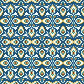 Seamless vector pattern. background texture in geometric ornamental style. Stock Illustration