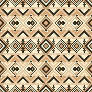 Seamless vector pattern. background texture in geometric ornamental style. Stock Illustration